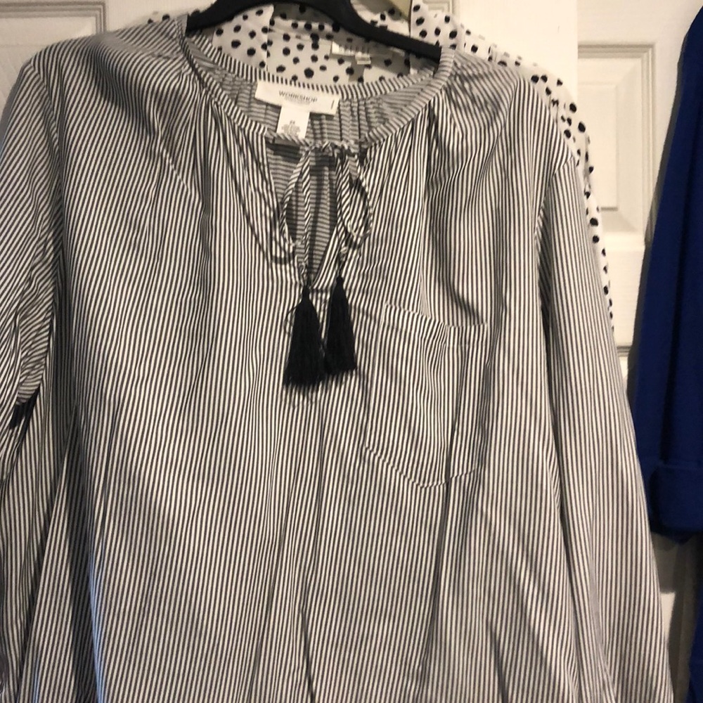 Long sleeve blouse